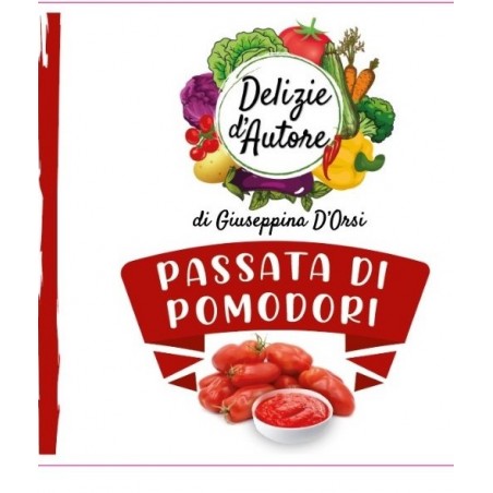 Passata di Pomodoro al Basilico 370 g | Delizie d’Autore