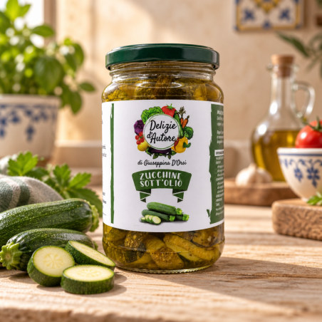 Zucchine Sott’Olio con Capperi | Delizie d’Autore
